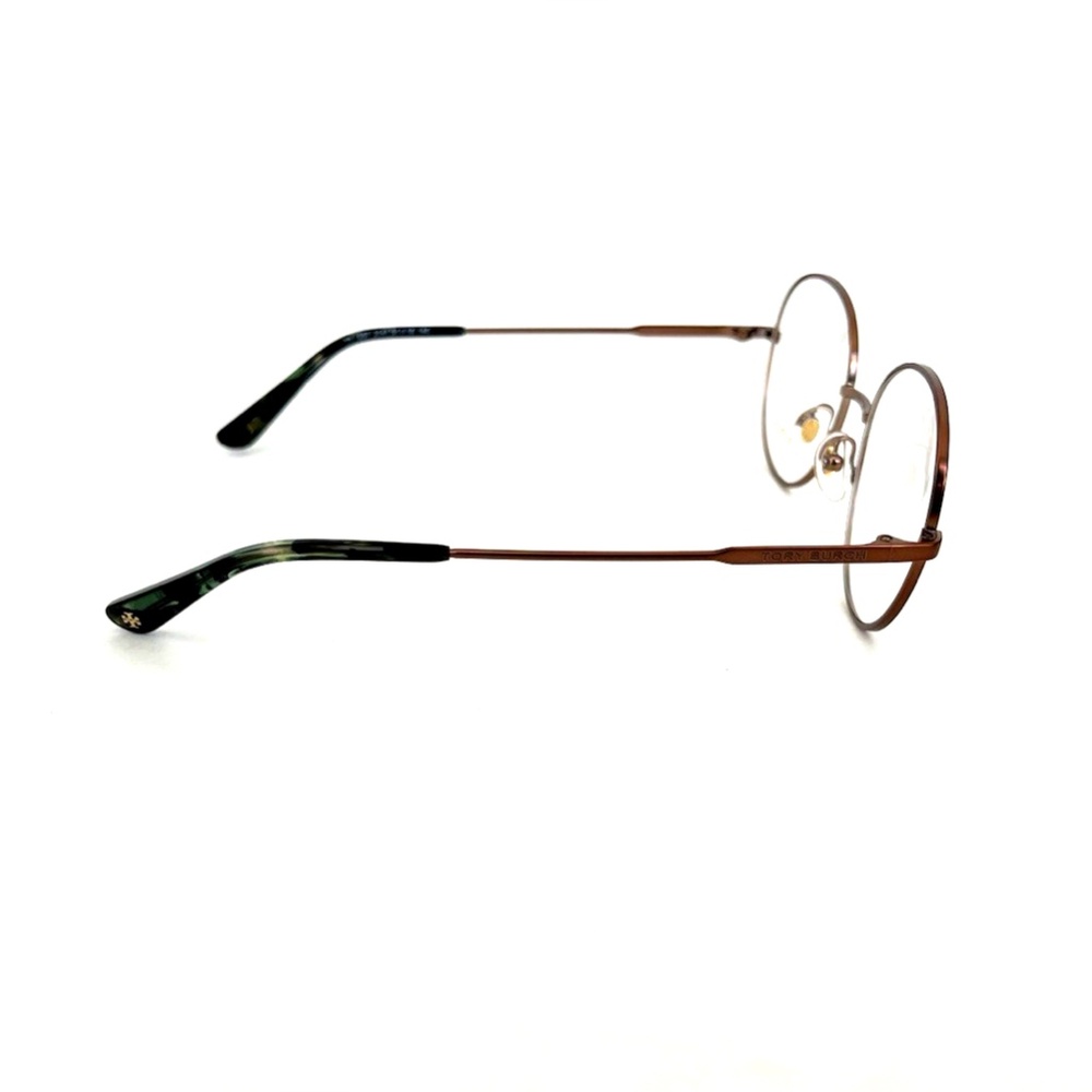 New TORY BURCH Frames Round Metal Glasses TB 1057 3141 51 18 140 Satin Bronze - Picture 6 of 13